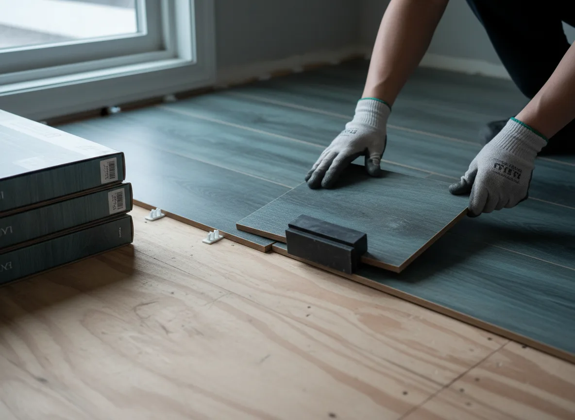 Luxury Vinyl Plank Installation company in Beattie, KS